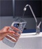 Glass drinking water