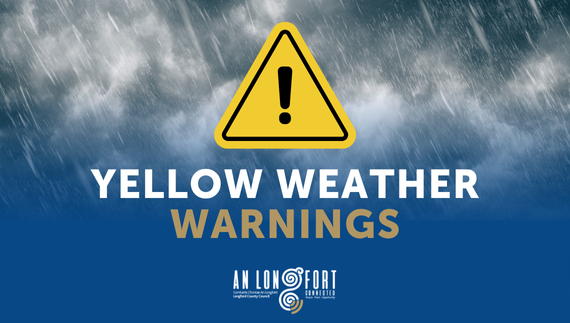 Storm Amy – Yellow Weather Warnings for Longford