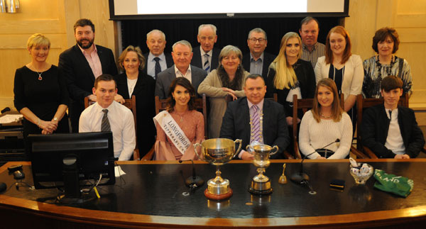 Full Group at Civic Reception on Jan 26th