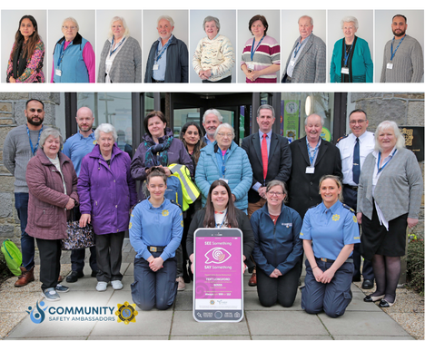 Group photo of Community Safety Ambassadors