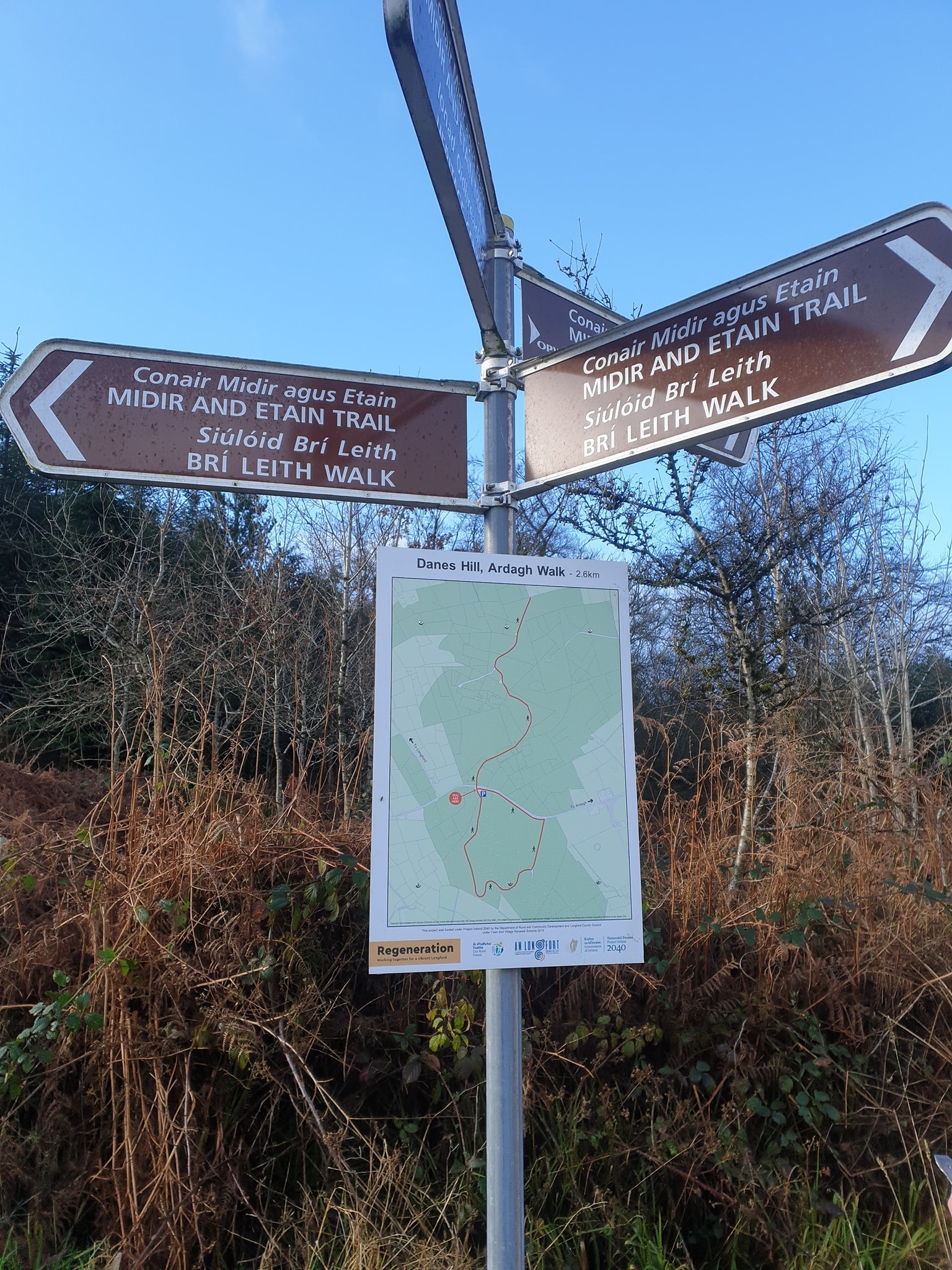 Danes-Hill-Ardagh-walkway-23-Feb-2022-signage