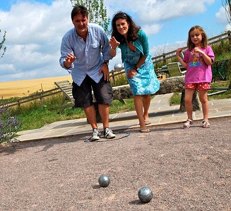 Ballymahon-Twinning-Group-press-release-photo-Copy Photo of Boules being played in Landevant France by Ballymahon and French people.