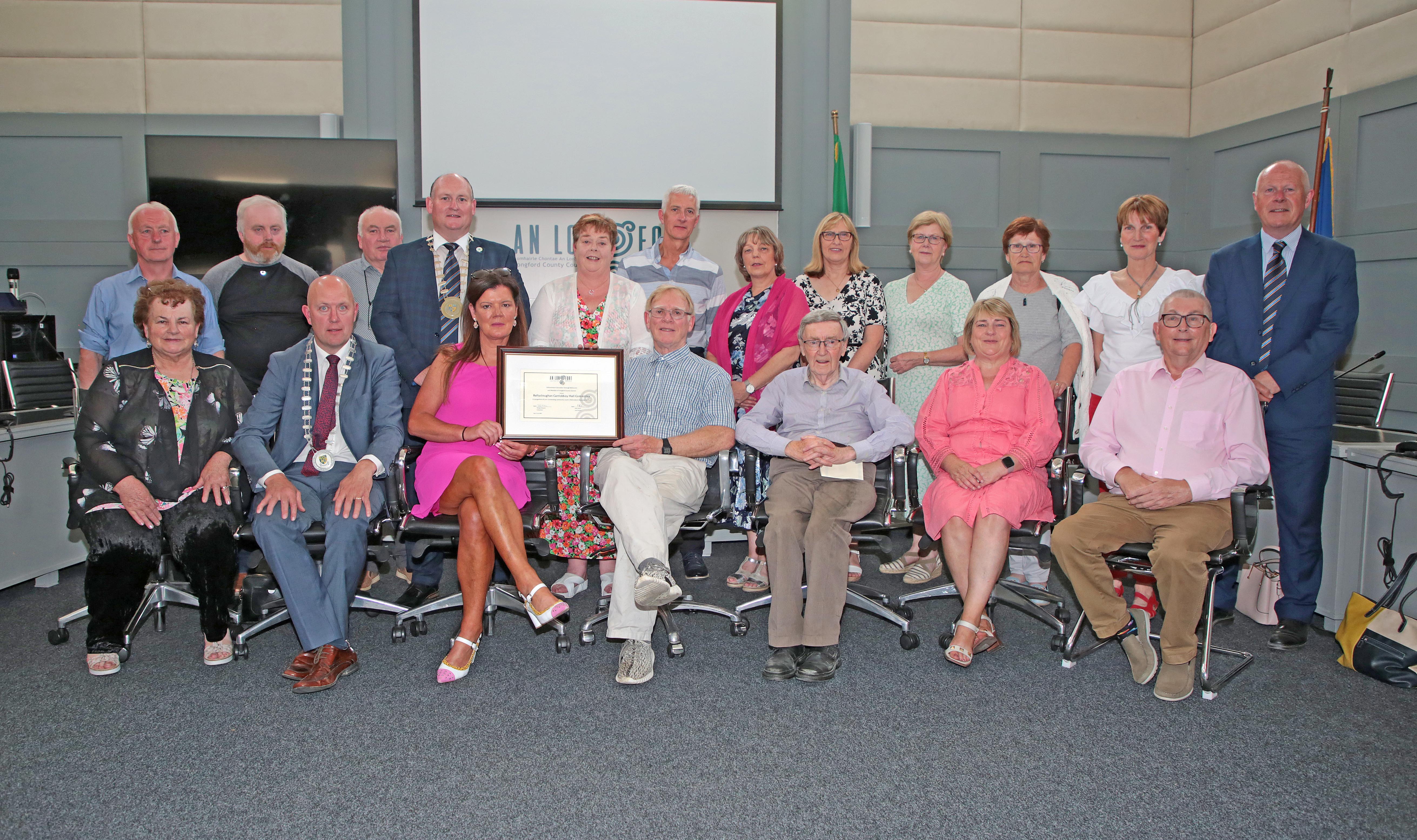 Cathaoirleach Awards - Ballycloughan Hall