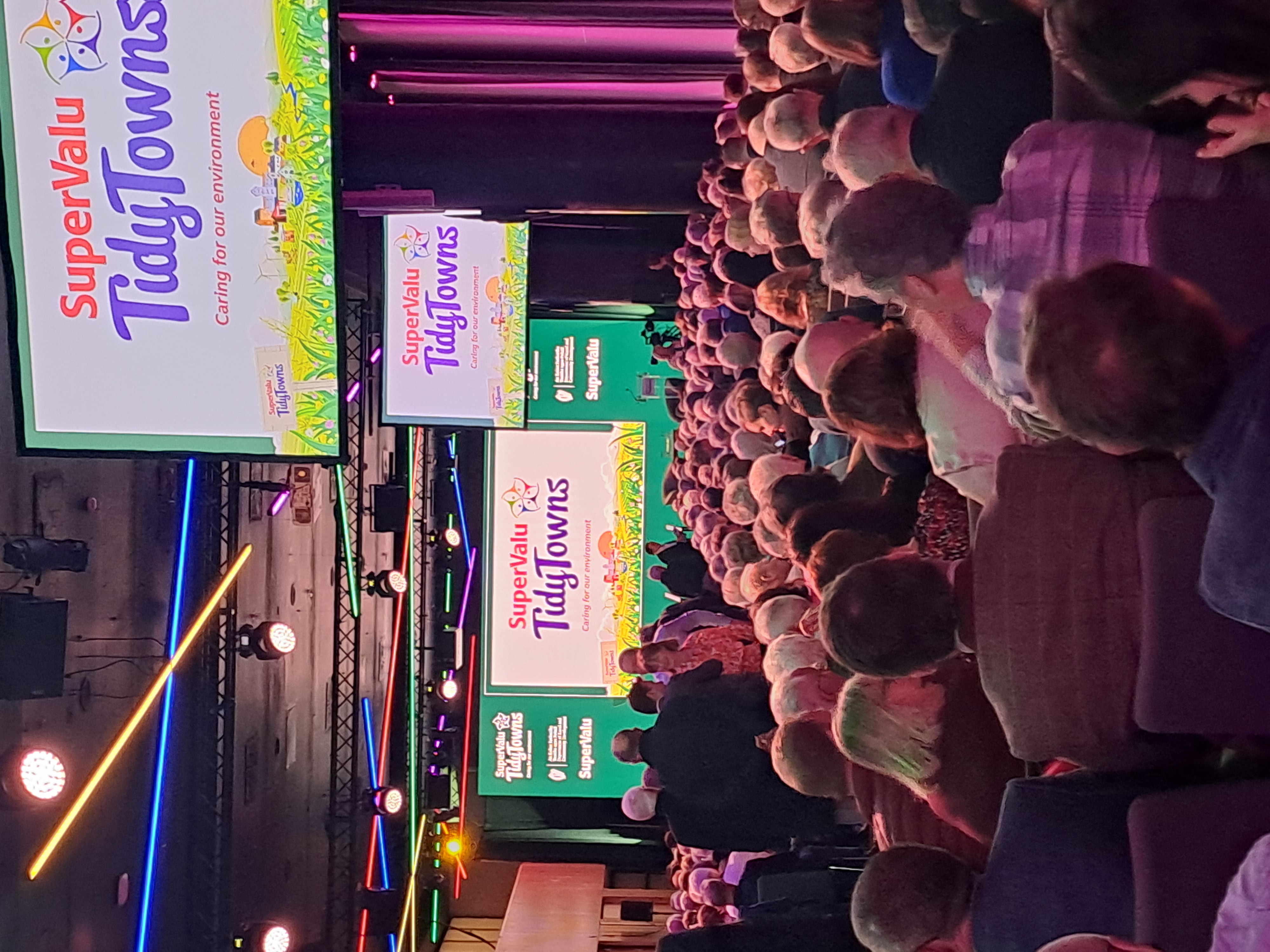 CrokePark-TidyTownsAwards-1Nov24 People sitting in the venue waiting for the awards to begin