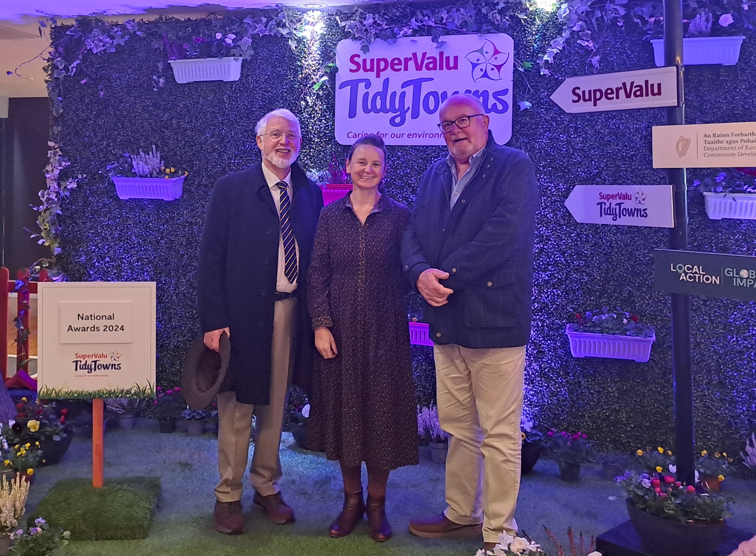 Members of Longford TidyTowns at the awards in Croke Park