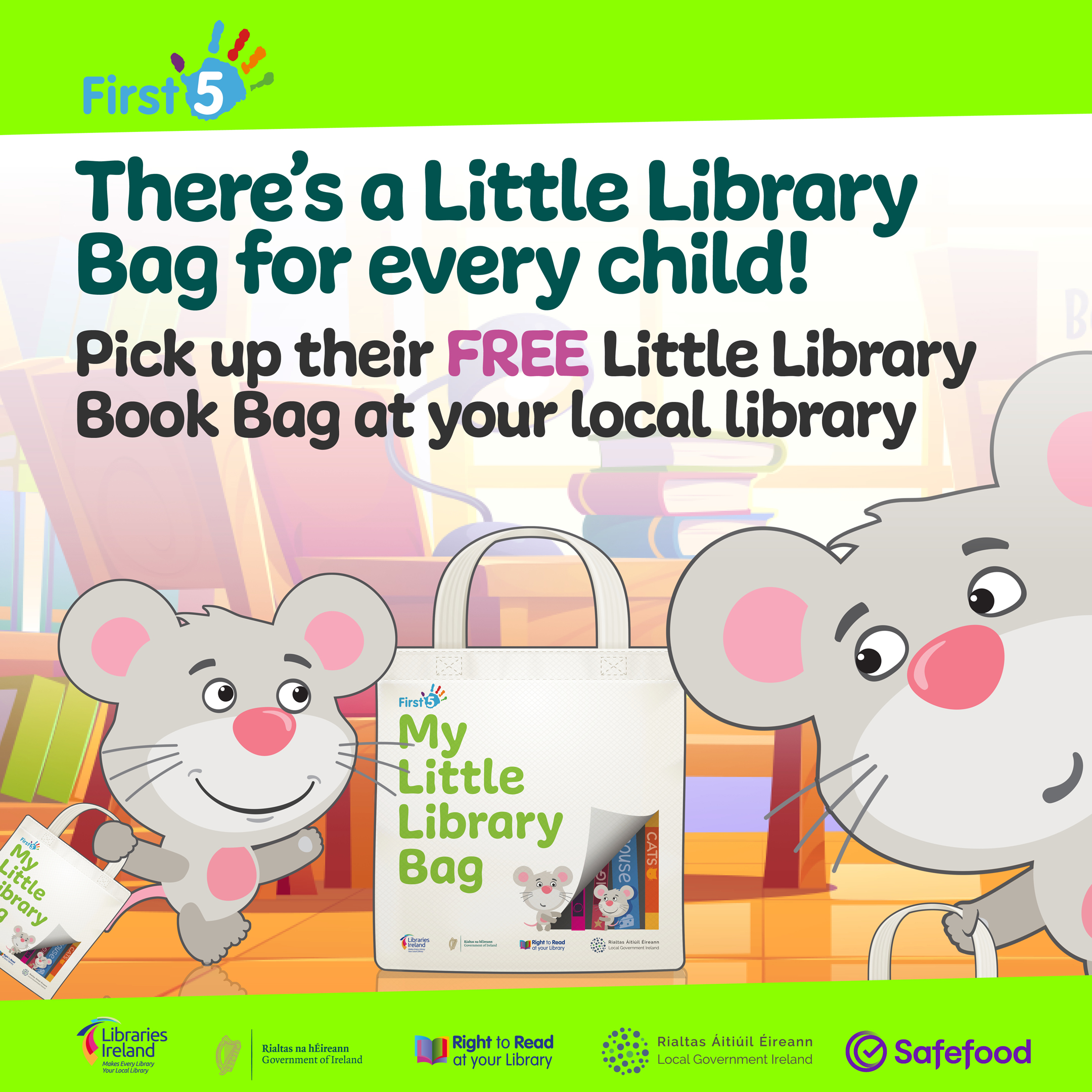 my little library bags