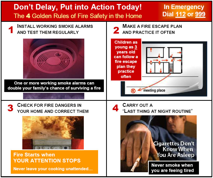 FireSafetyHome-4Rules