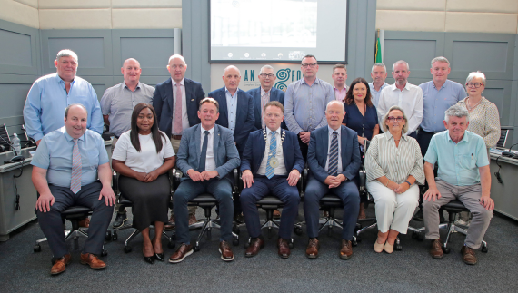 Cllr Garry Murtagh elected as new Cathaoirleach of Longford County Council