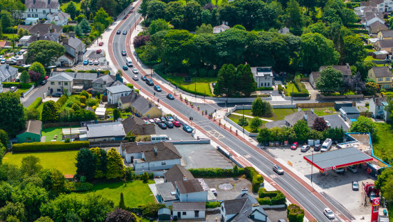 Minister Sean Canney opens Longford's groundbreaking €3.5m Battery Road Pedestrian and Cycle Scheme