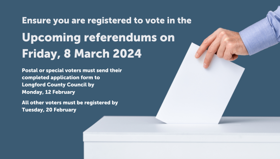 Ensure you are registered to vote in the upcoming referendums